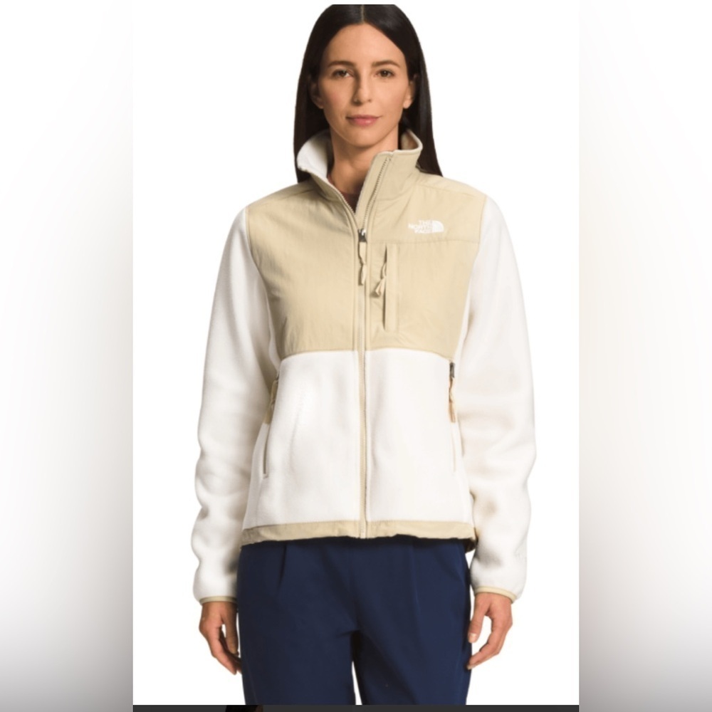 The North Face White & Cream Denali Jacket Women's Size S/P